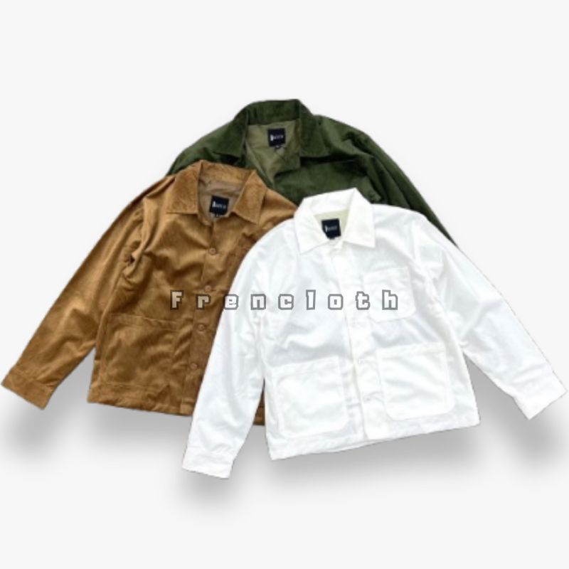 Jaket Corduroy Pria Tebal 12Oz Jaket Corduroy Distro Semi Parka