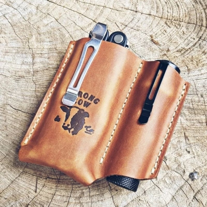 Pocket Caddy Double Slot for Leatherman Wave / Charge / Lumintop / Olight / Armytek