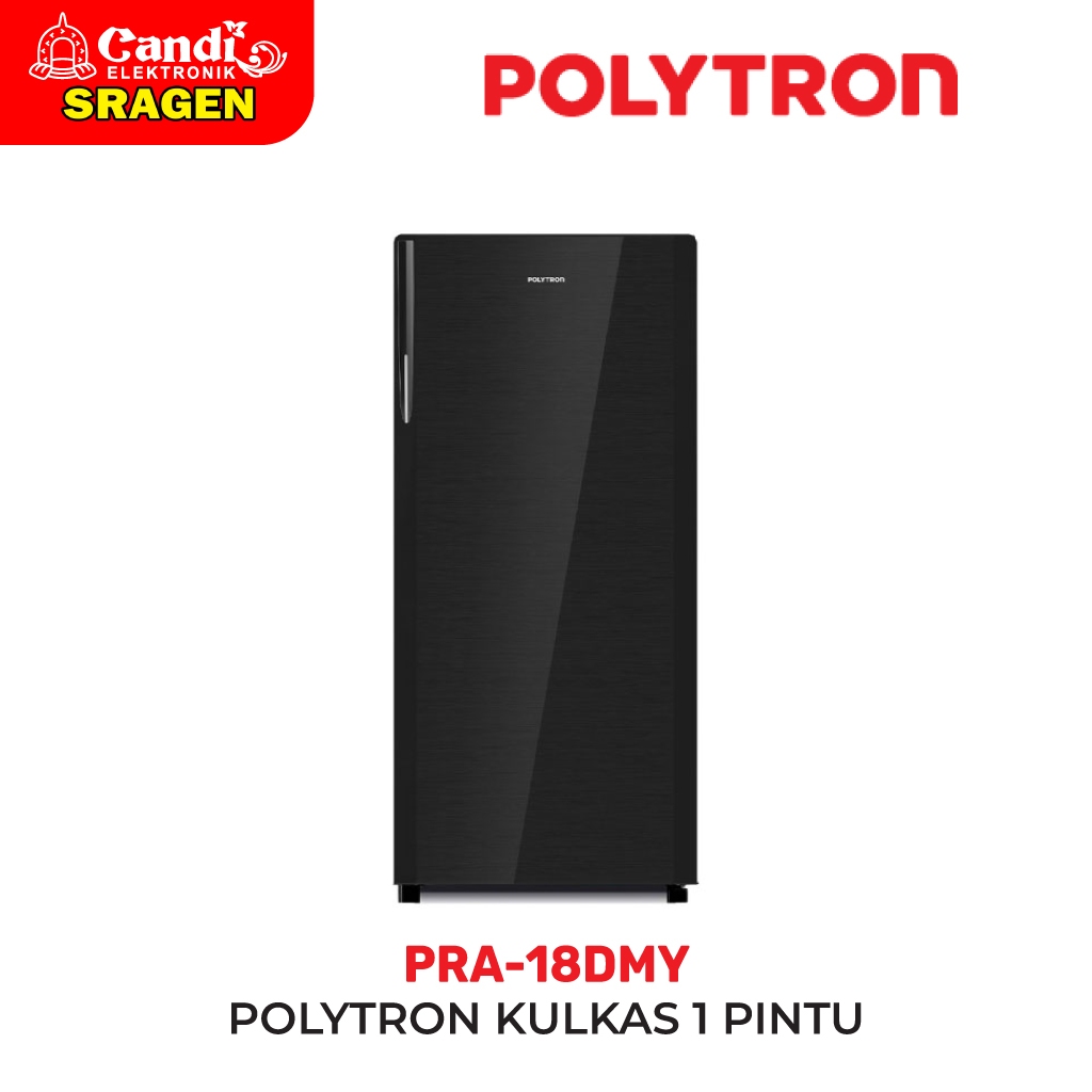 POLYTRON Kulkas 1 Pintu Belezza 180 Liter - PRA-18DMY