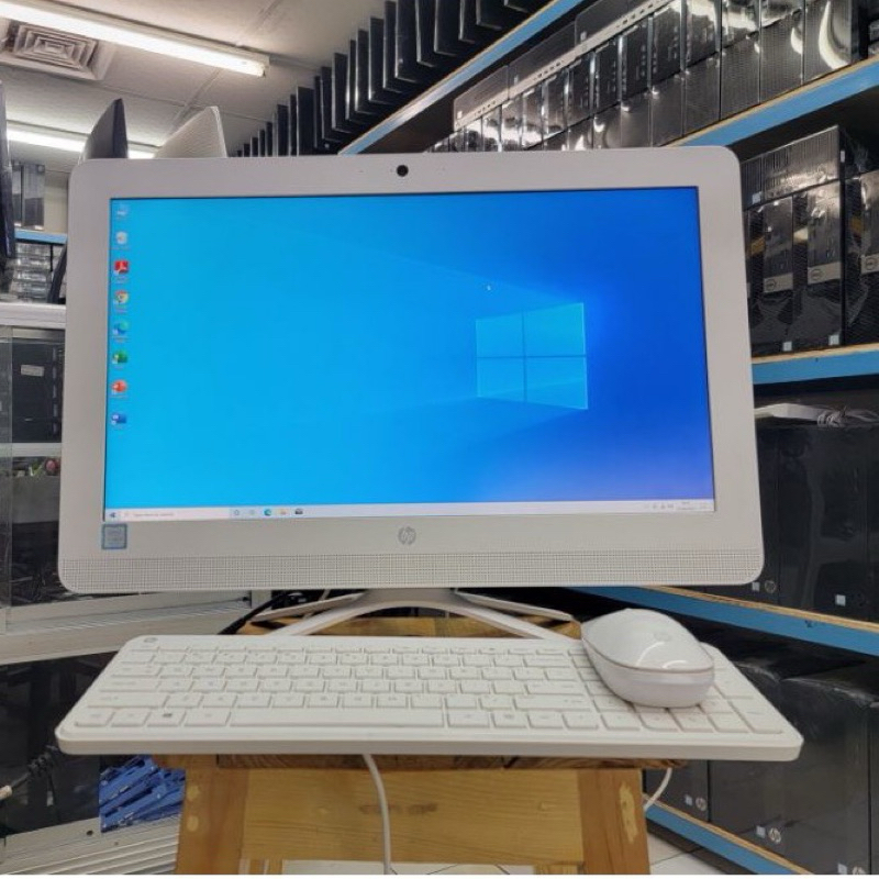 PC AIO HP 20-C302D CORE I3 GEN7-RAM DDR4 4GB-HDD 500GB-DVD RW-WEBCAME