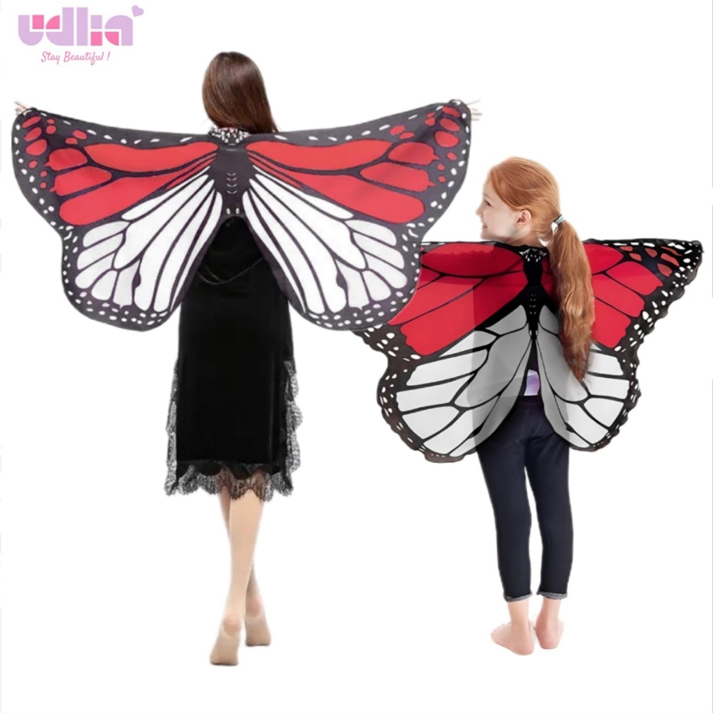 DISKON UDLIA SAYAP KUPU-KUPU DEWASA KOSTUM SAYAP DEWASA SAYAP KUPU-KUPU ANAK