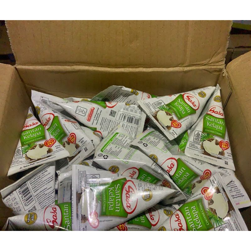 

Sasa santan 1 dus karton