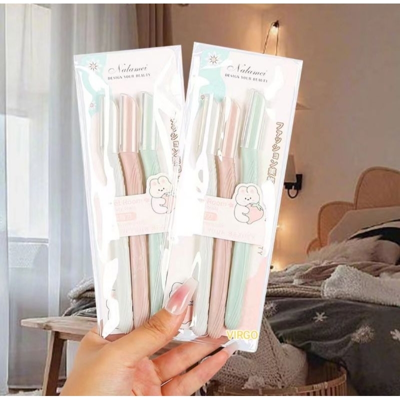 PISAU ALIS ISI 3 NALAMEI / PISAU CUKUR ALIS ISI 3