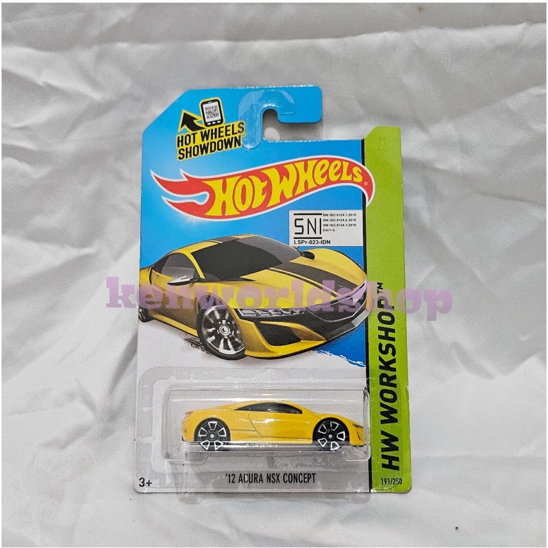 Hot Wheels 12 Acura NSX Concept | Hot Wheels Original | Hot Wheels Murah