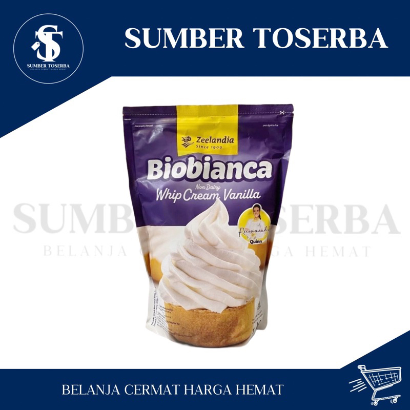 

Whip Cream Vanilla Zeelandia Biobianca 200gr