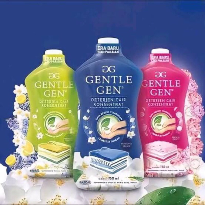 Gentle Gen Cair Botol 700ml - Gentle Gen Detergent Cair