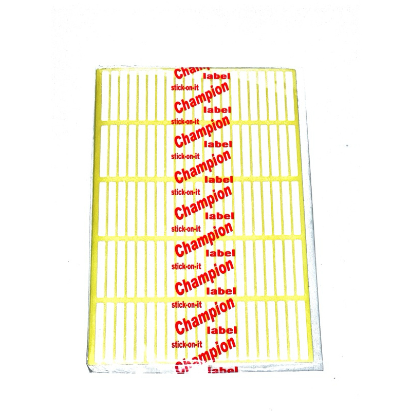 

label / tipex kertas