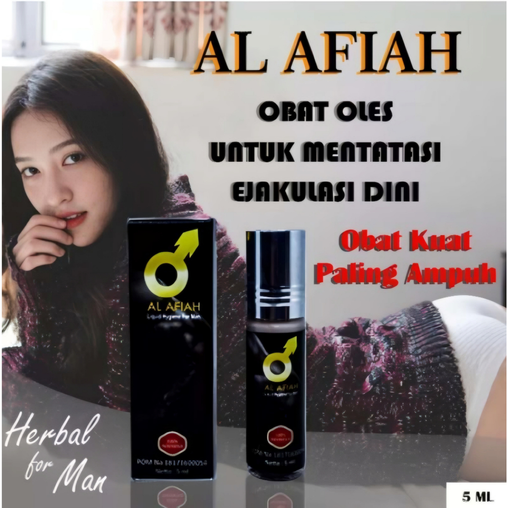 AL AFIAH BPOM Hajar Jahanam Asli Original Obat Kuat Pria Tahan Lama