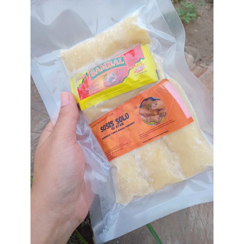 

SOSIS SOLO FROZEN HOMEMADE FREE SAOS (KHUSUS JATIM)