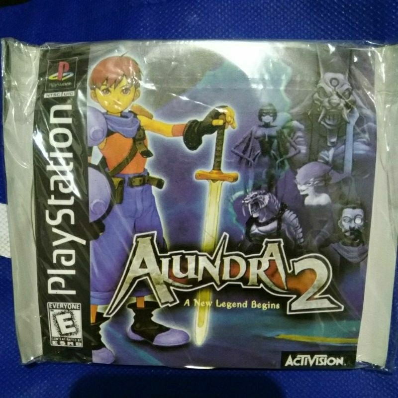 KASET CD GAME PS1 PSX PS ONE ALUNDRA 2 COPAB / BURNING