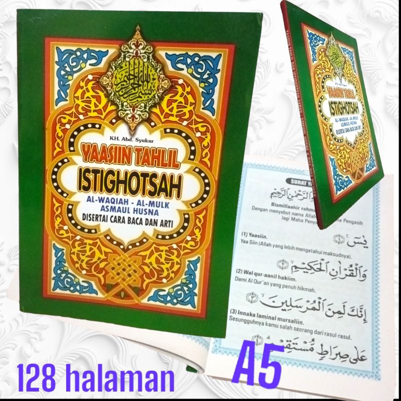 buku /surat Yasin Tahlil istighotsah terjemah A5