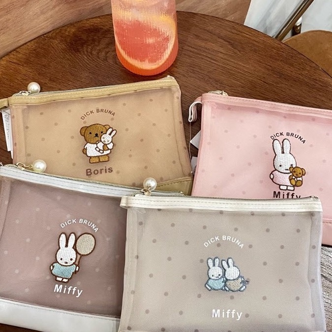 Hemat Miffy Mesh Pouch  Pouch Miffy