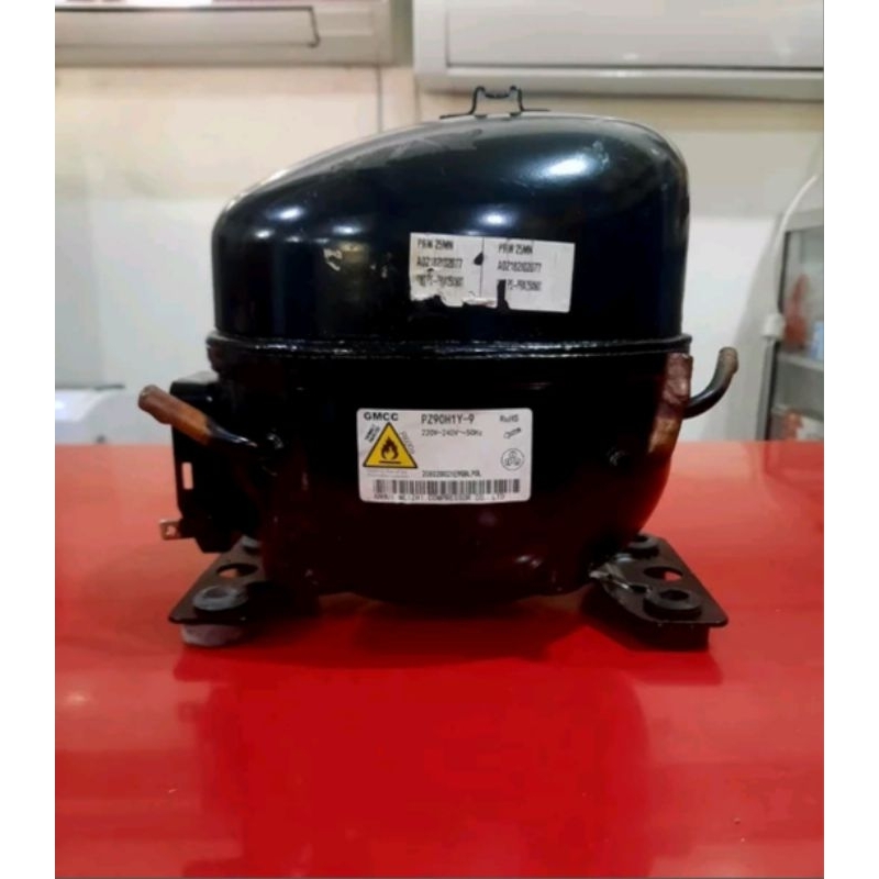 KOMPRESOR 1/4 PK KULKAS 2 PINTU/FRESER GMCC PZ90H1Y-9 CABUTAN