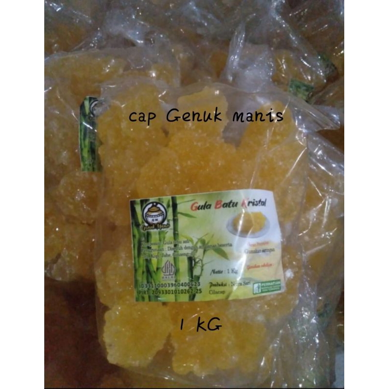 

gula batu/ kristal cap Genuk manis