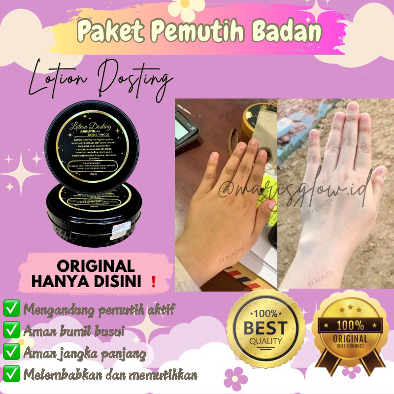 HB DOSTING PEMUTIH BADAN | LOTION PEMUTIH BADAN AMPUH