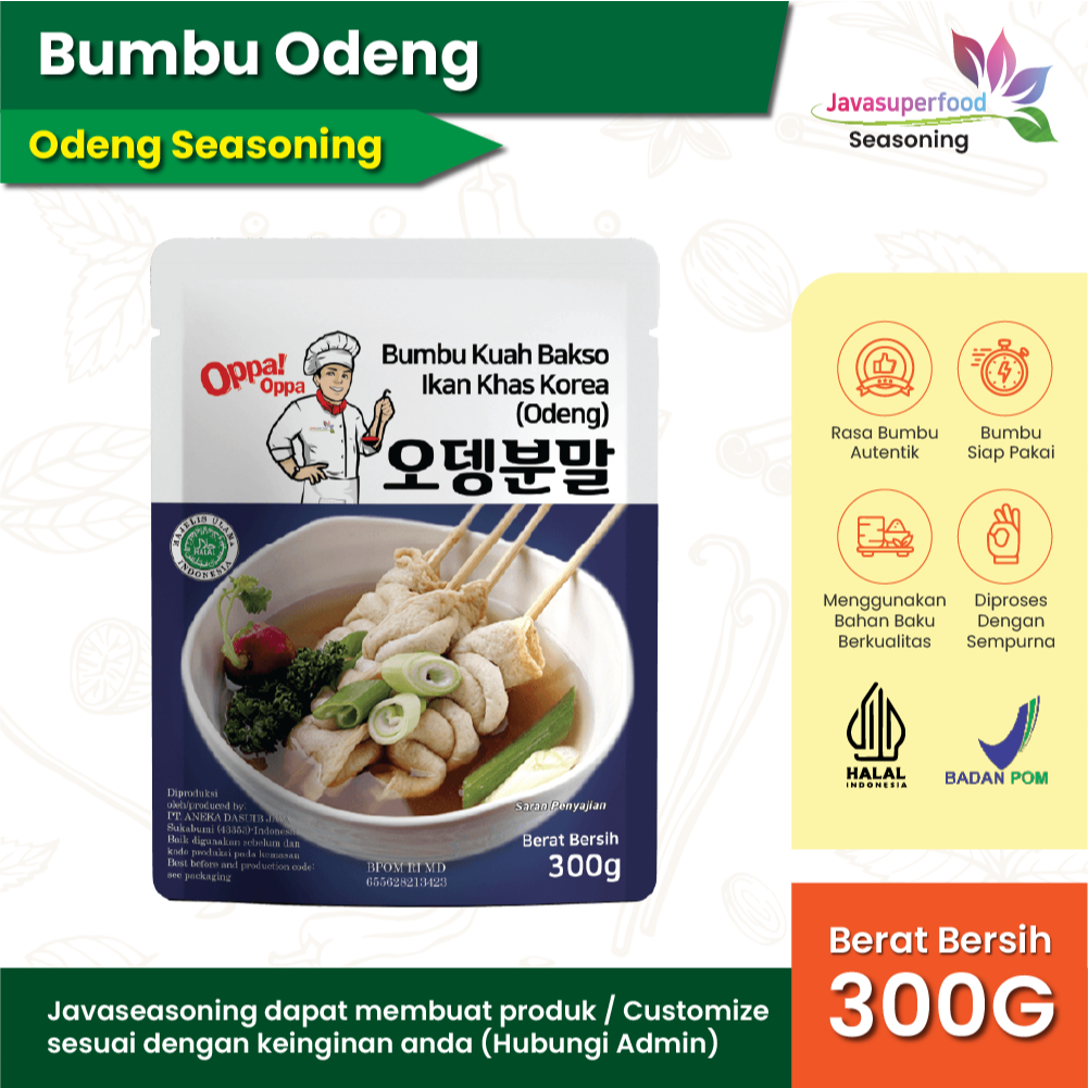 

Bumbu Saus kuah Soup Oden Odeng Eomuk Fish Cake Bakso 300g