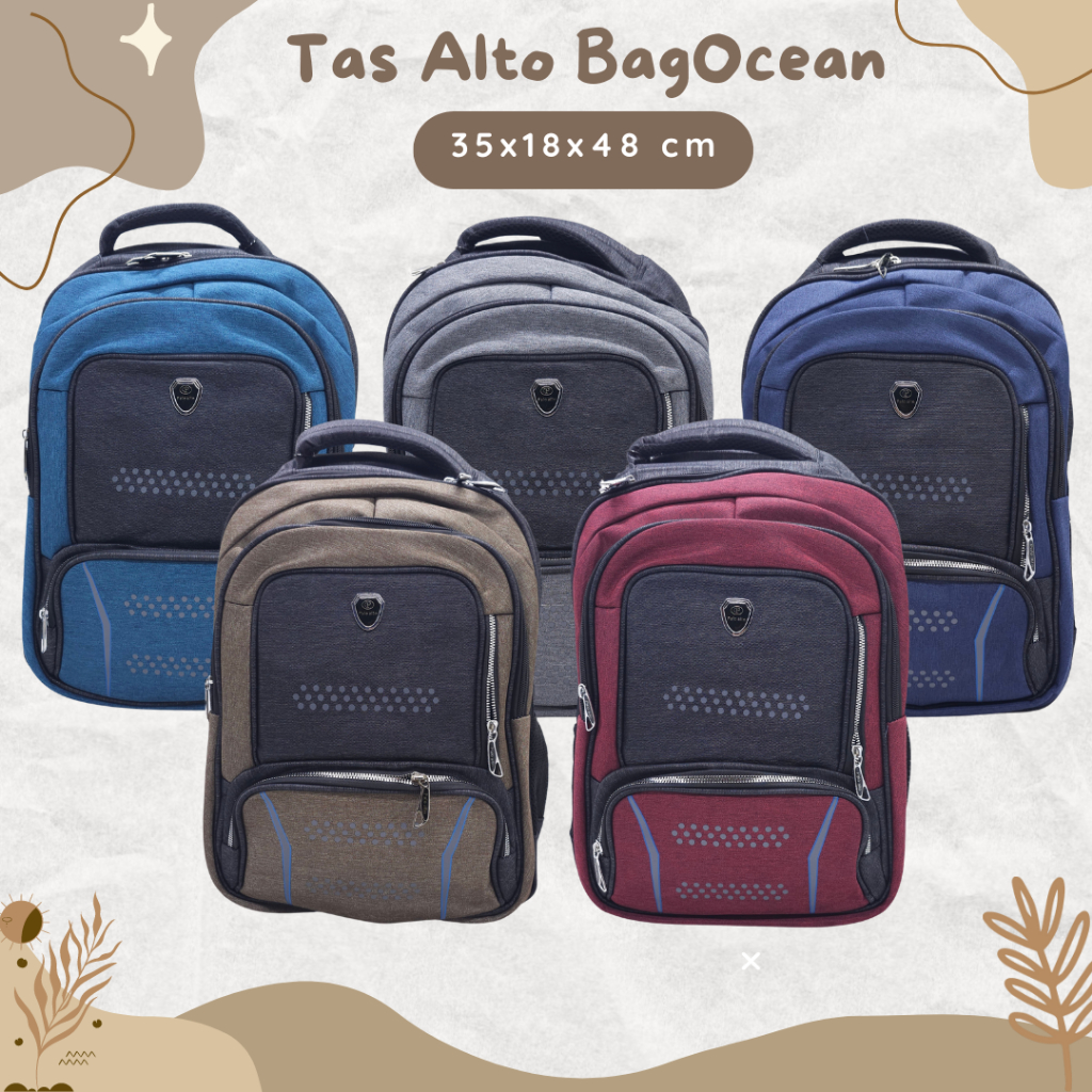 TAS PALO ALTO 20 INCHI SUPER BIG SIZE JUMBO MURAH BARU EKSPANDING / RANSEL KERJA PALO ALTO KANVAS JU