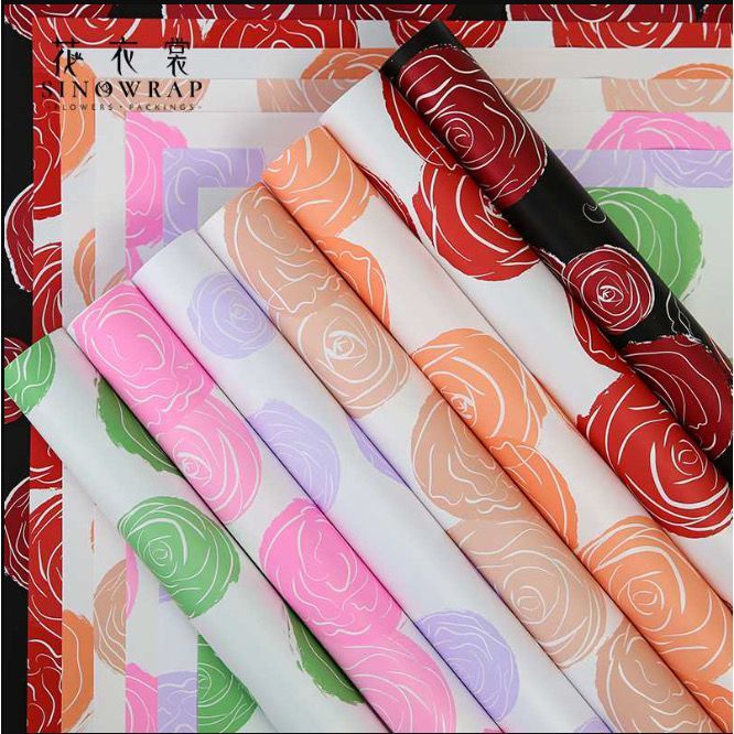 

Cellophane BUNGA FlYD/ BUNGA ROSE Florist Kertas Kado Waterproof - Flower Wrapping Paper / Kertas Buket