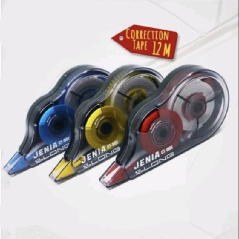 

Tipex Kertas Correction Tape Jenia 12M