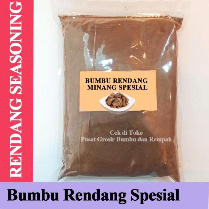 

Bumbu Rendang Kemasan 50 gr / Special Rendang Seasoning Powder 50 gr