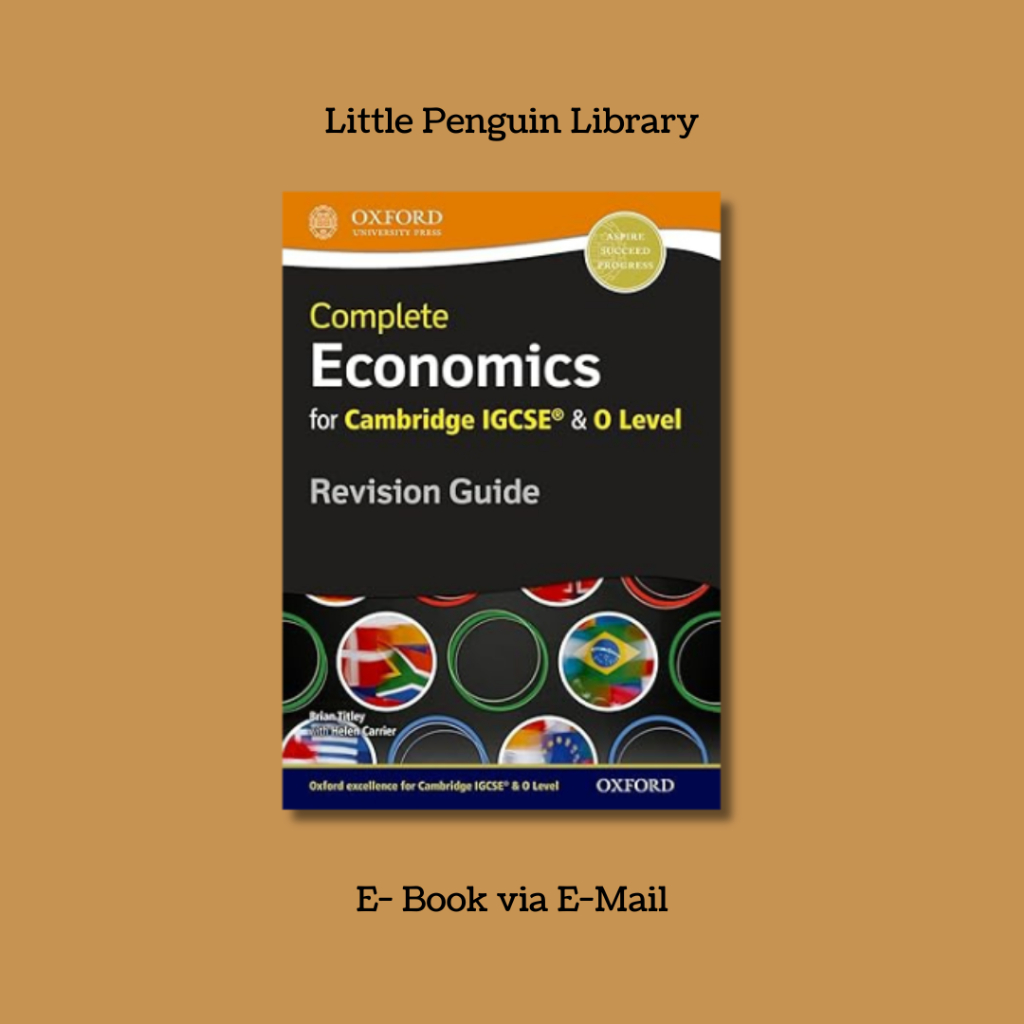 

[Little Penguin Library] Economic for Cambridge IGCSE & O Level - PDF