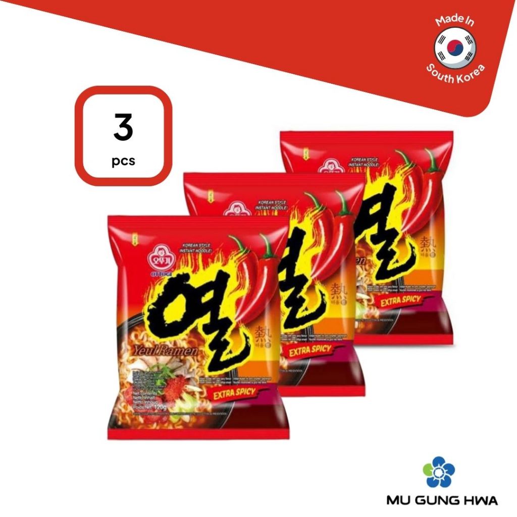 

Ottogi Yeol Ramen - 120g/3pcs