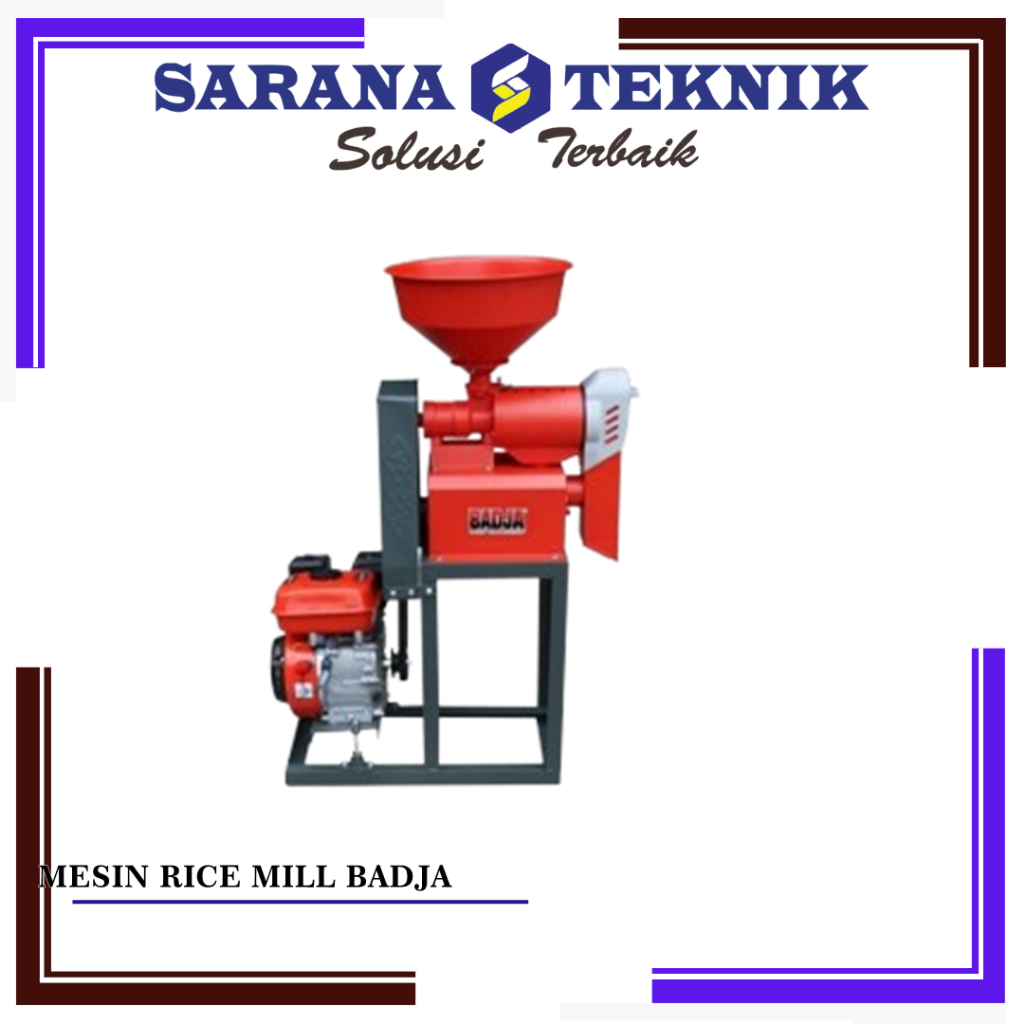 Mesin selep Padi / Rice Mill merk badja RM 200 RM-200