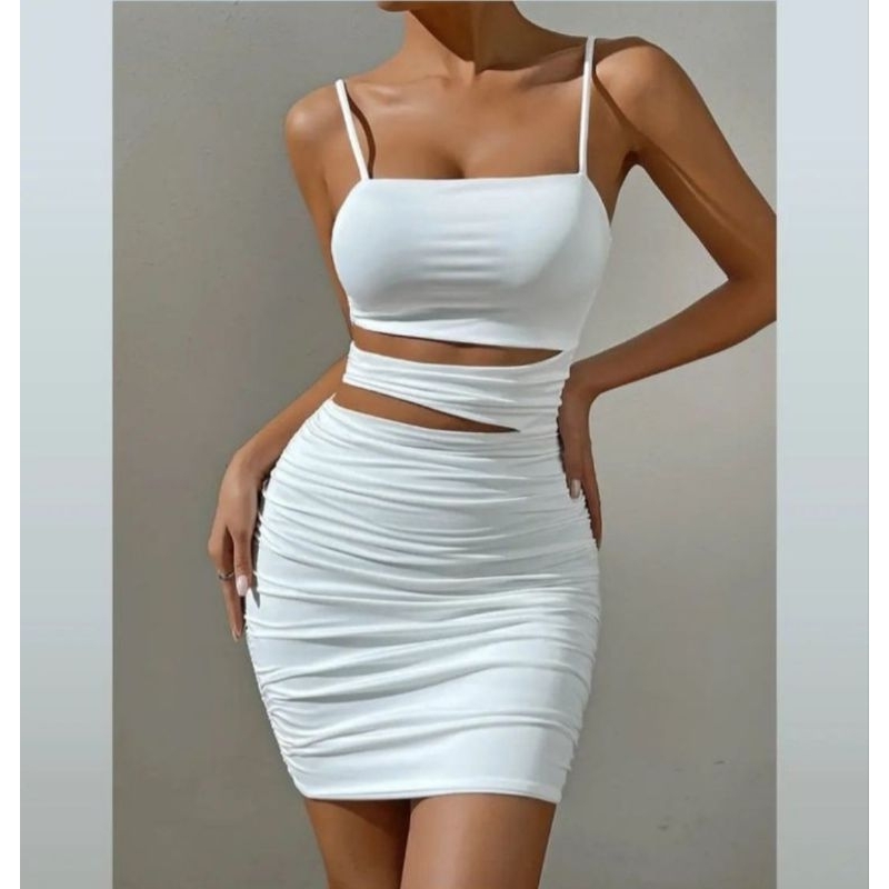 FASHION DRESS WANITA SEXY BAHAN SPANDEK BORYDON