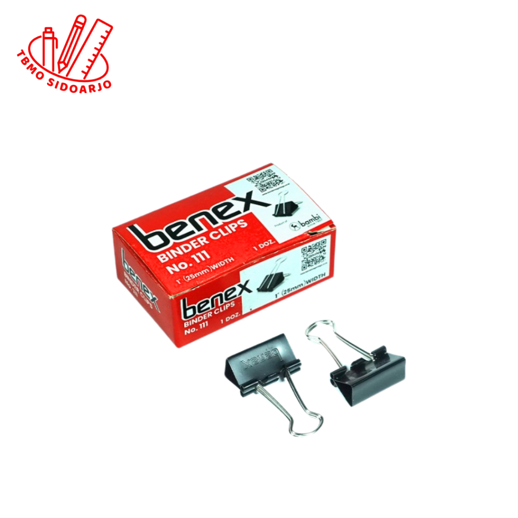 

TBMO Binder Clip Benex No 111 23212