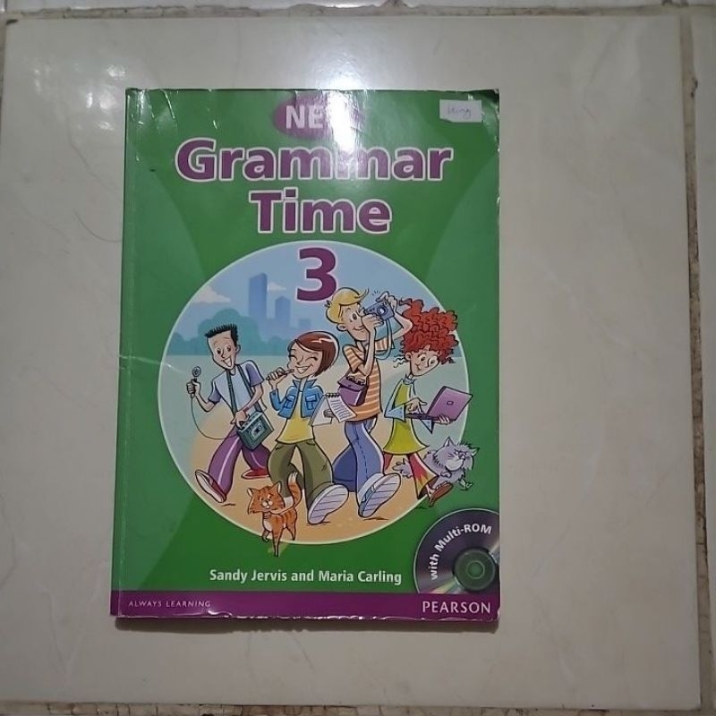 

grammar time 3 with cd bekas preloved