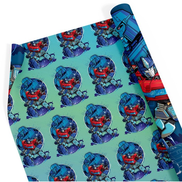 

WRAPPING PAPER - KERTAS KADO - TRANSFORMERS - TF185
