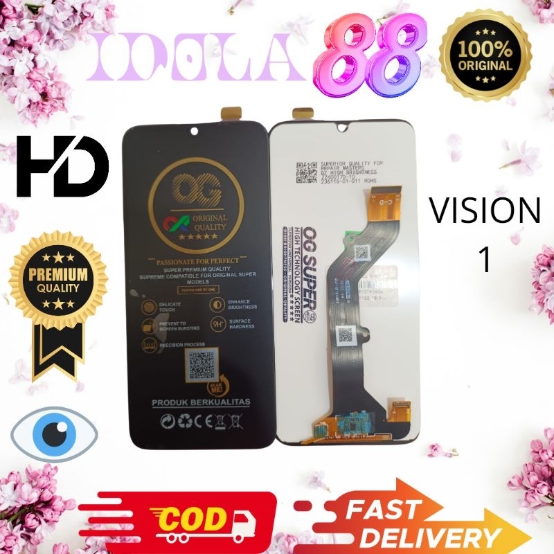 LCD FULLSET VISION 1 / P36 PLAY / L6005 ORIGINAL TOUCHSCREEN LCD