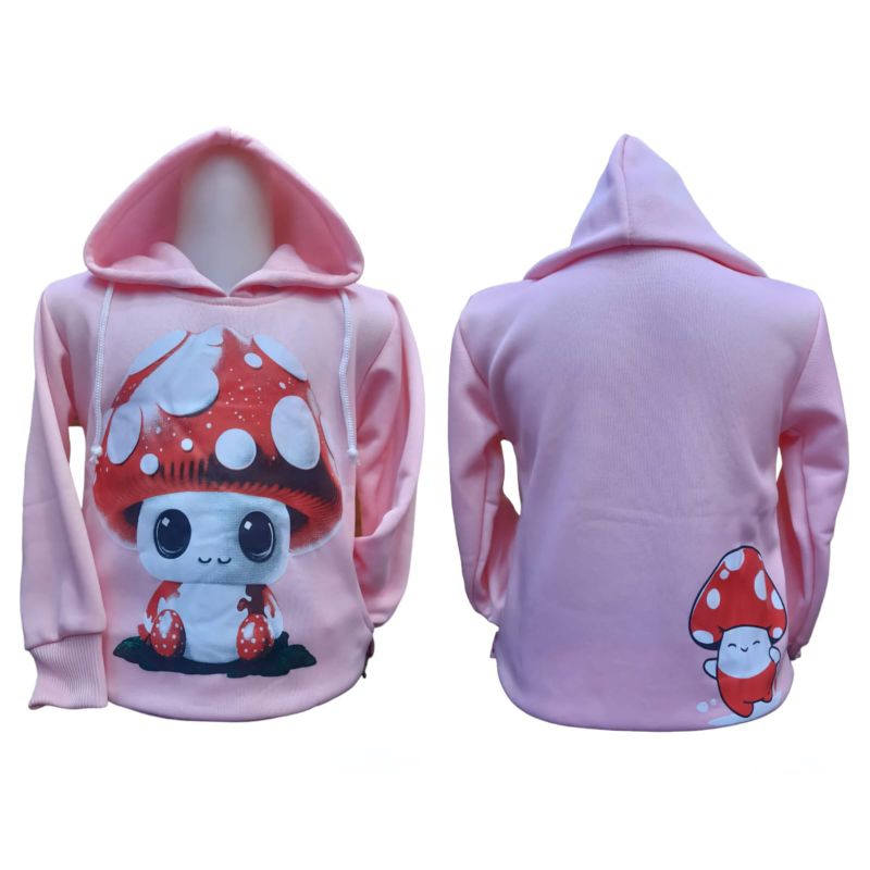 Sweater Anak Perempuan Mushroom/Kids Sweater/Sweater Anak Perempuan/Sweater Anak Perempuan Tebal/Swe