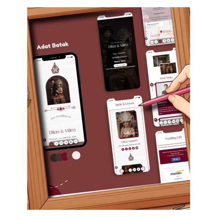 Undangan Digital Adat Batak