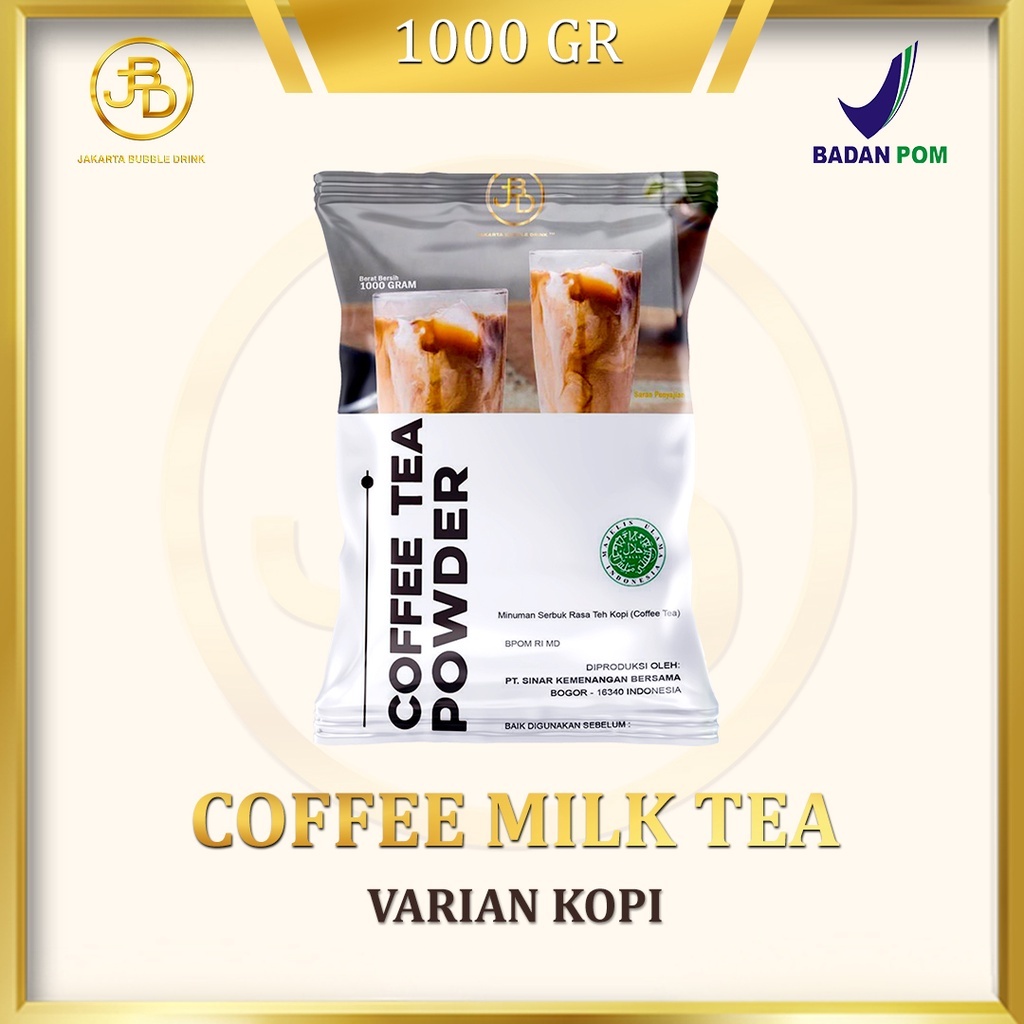 

JBD Coffee Milk Tea Plain / Coffee Tea 1 kg