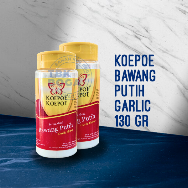 

Koepoe Garlic ( 130 gr ) Bawang Putih Bubuk Powder Rempah