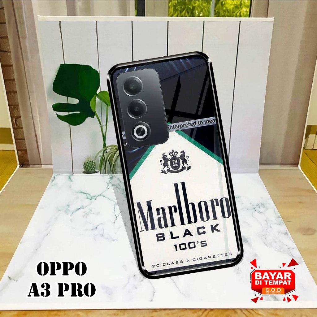 Softcase Kaca For OPPO A3 PRO - Casing Handphone OPPO A3 PRO [T63].
