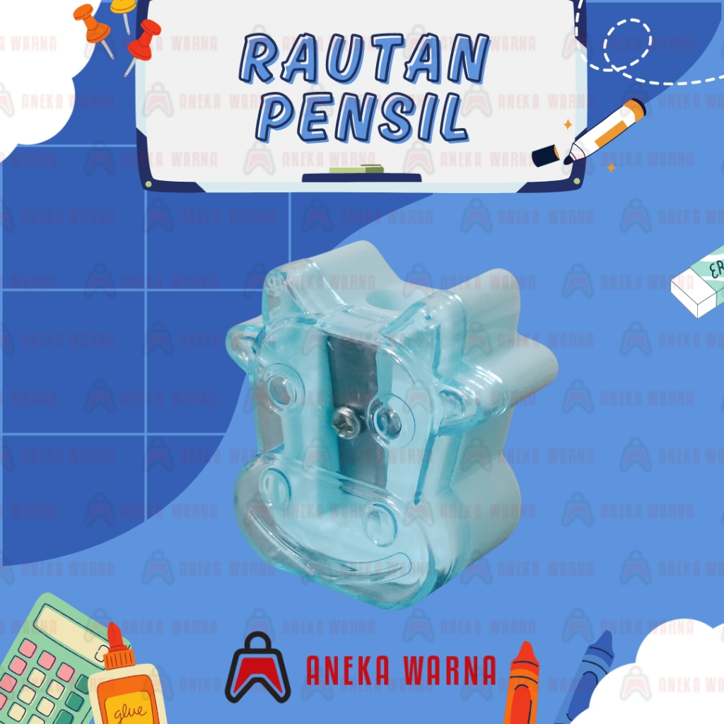 

RAUTAN | OROTAN | SERUTAN | PERUNCING PUTAR PENSIL SAPI LUCU TEBAL MURAH WARNA RANDOM (PCS)