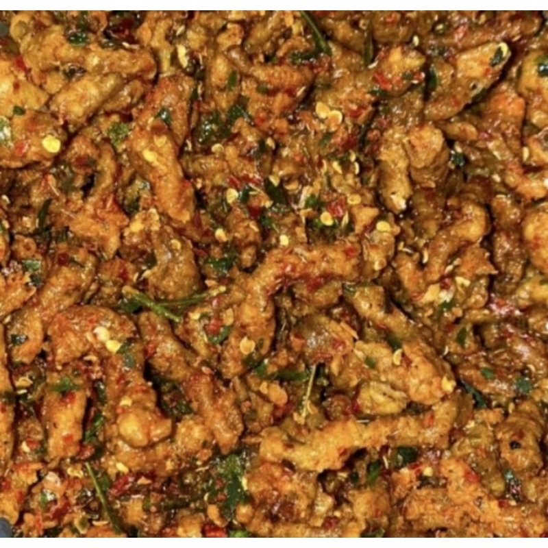 USUS AYAM CRISPY PEDAS DAUN JERUK 1kg