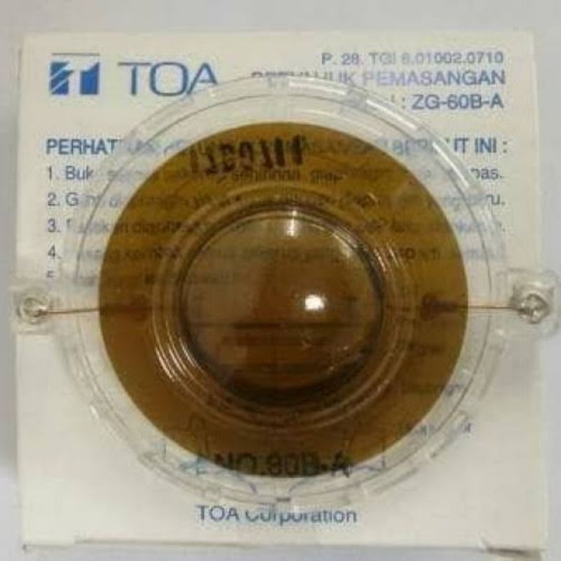 spul speaker TOA 10 - 15 watt TOA ZG 60BA original