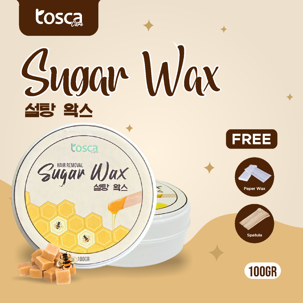 Tosca Sugar Wax Kit (Sugar Wax 100gr + After Wax 60ml)