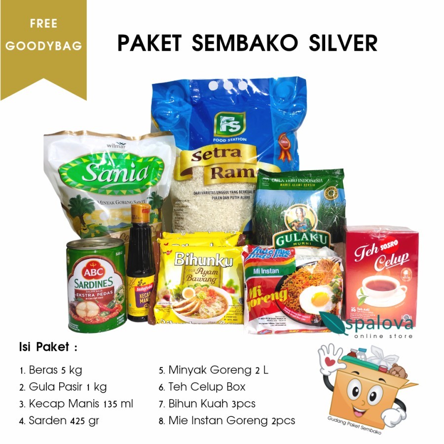 

PAKET SEMBAKO SILVER (PACKAGING AMAN)