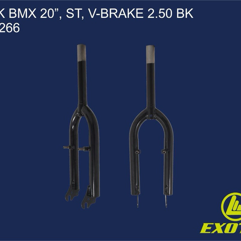 fork garpu sepeda 20 bmx EXOTiC model oversize ban 20 x 2.125 - 2.50