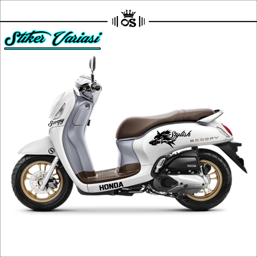 STICKER CUTTING SCOPPY / MTF API 5 /  WOLF / STRIPING SCOOPY / STIKER SCOOPY / STIKER MOTOR