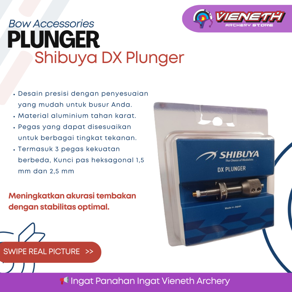 PLUNGER SHIBUYA DX - PLUNGER ANAK PANAH - SHIBUYA - PANAHAN