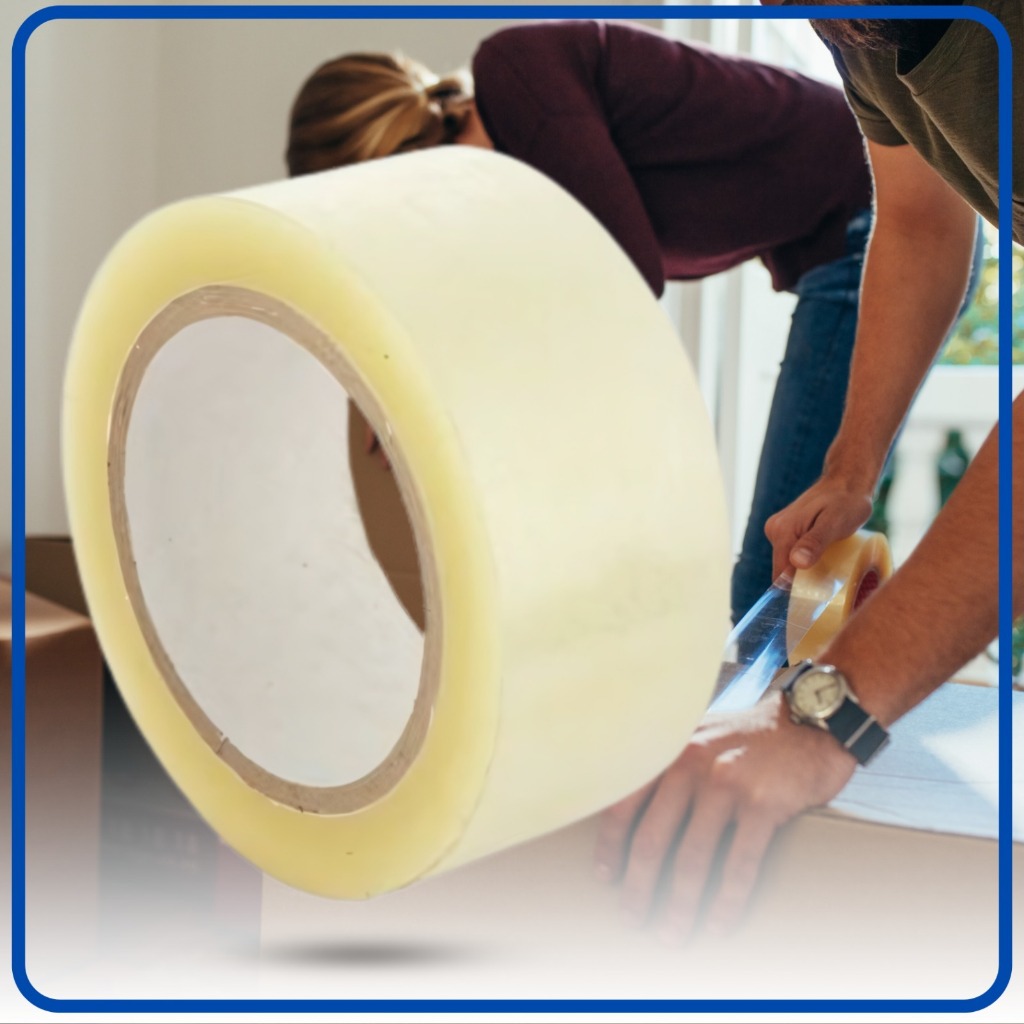 

1 DUS 30 PCS Lakban 45mm 500 Yard Bening Coklat Plakban 2 Inch 500YARD OPP Packing Tape 2" Inci 500Y