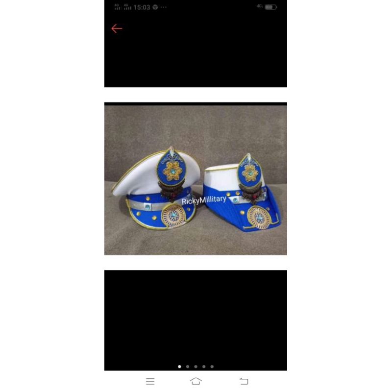 topi custom LKBB paskibra