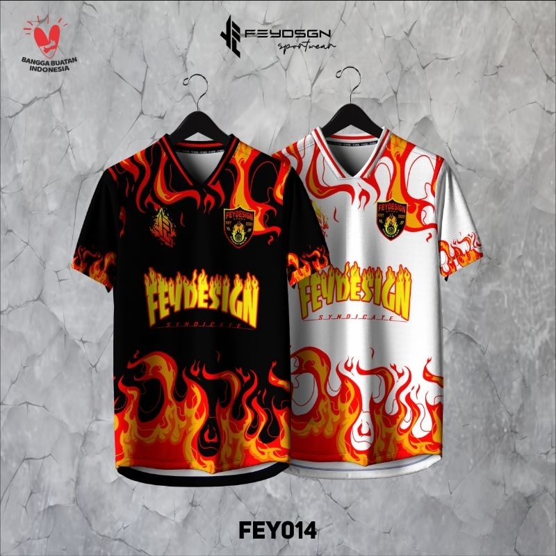 Jersey Futsal Full Printing Bebas Custom Design ( BISA SATUAN)