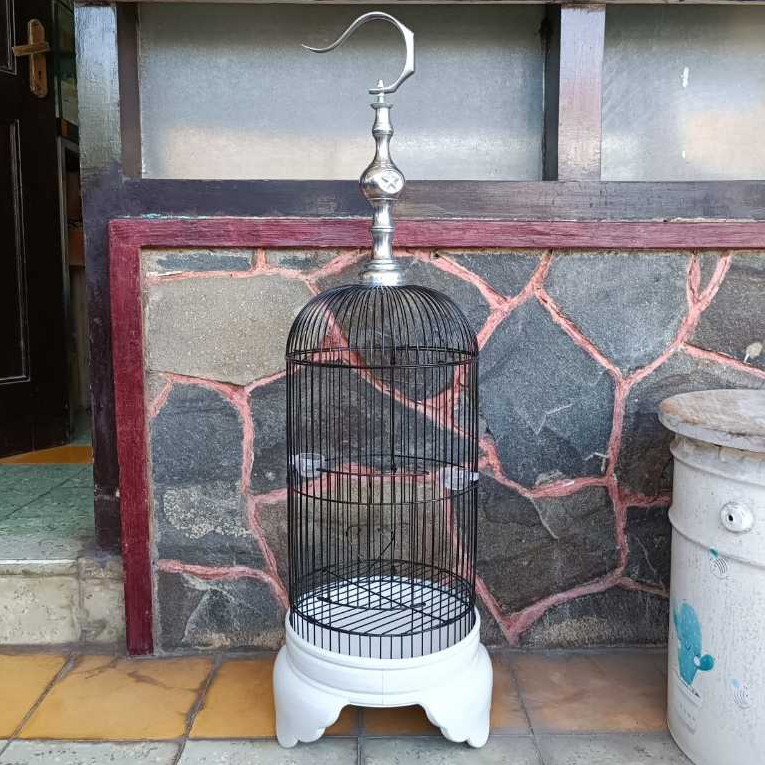Sangkar Burung Kecil PVC D23 T80 Warna Kandang Ram Besi Tebal Kenari LoveBird Pleci Perkutut Helipet
