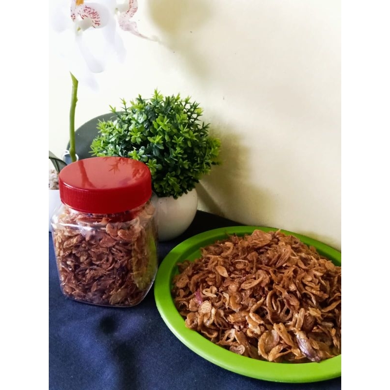 

BAWANG GORENG ASLI brebes NO TEPUNG KEMASAN 200ML